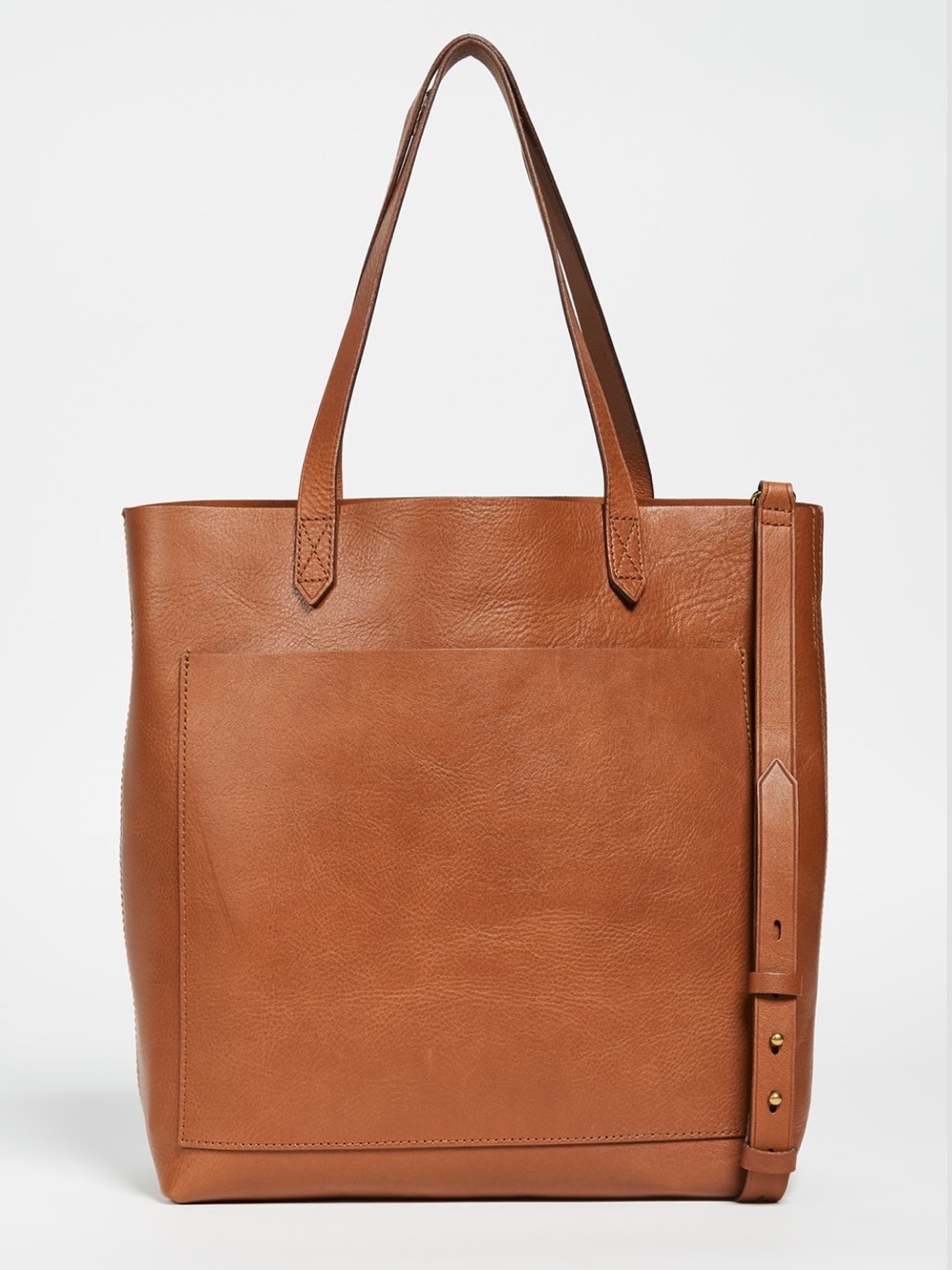 Madewell The Medium Transport Tote in Saddle Brown